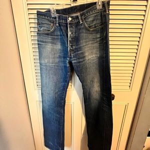 Mens Levi’s 501 Jeans 34x34